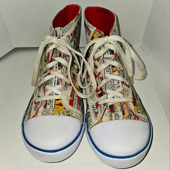 2005 Bazooka Bubble Gum High Top Shoes Sz 6 - Picture 5 of 12